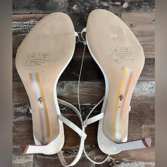 Sam Edelman Modern Ivory Doran Stiletto Heel NWOT Women Size 10 - Picture 7 of 7